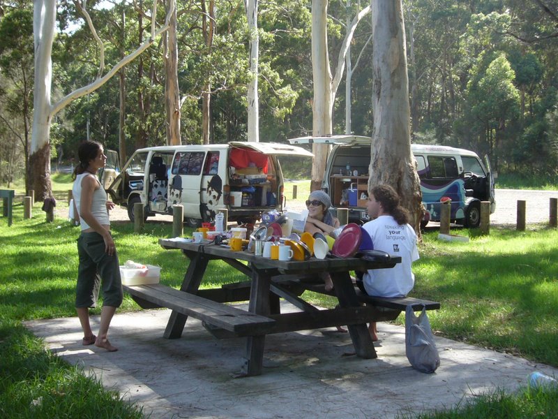 Our picnic/camping spot